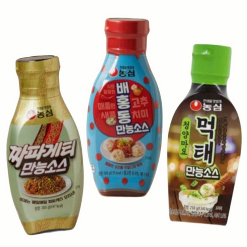 Nongshim Multi Sauce  – Muktaemayo / BaeHongDong / Chapagetti