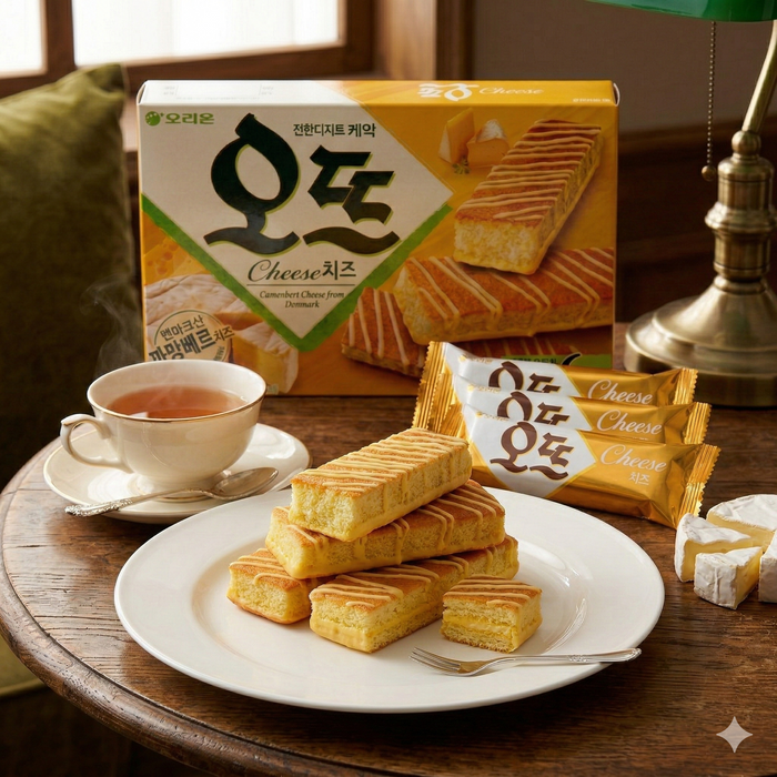 ORION O’TTO Cheese Soft Cake Danish Camembert Dessert 144g