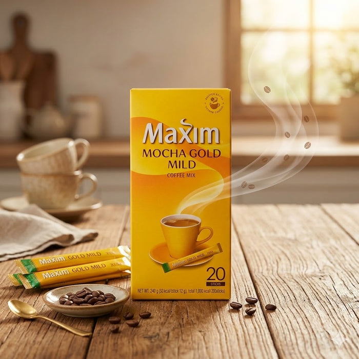 MAXIM Mocha Gold Coffee Mix 12g × 20 Sticks