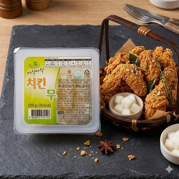 清净 香脆韩式炸鸡腌萝卜 200g