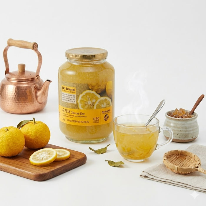 NoBrand Citron Tea Korean Yuja Honey Marmalade Tea Drink Base 2kg