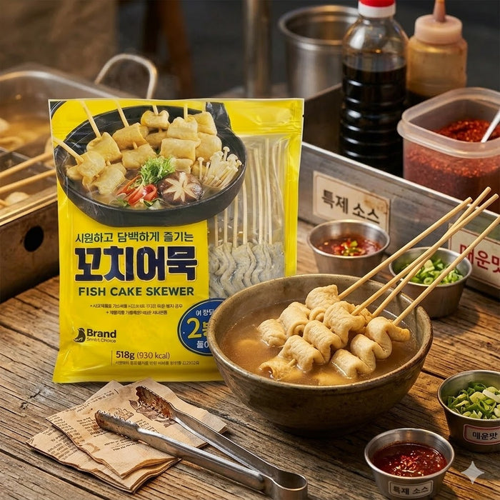 无品牌 串鱼饼（原味）518g