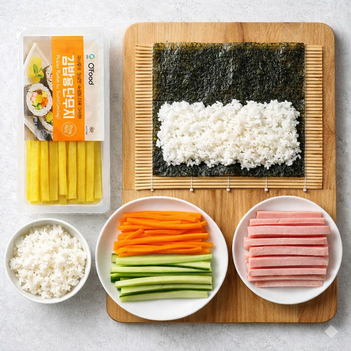 清净园 紫菜包饭专用腌萝卜 400g