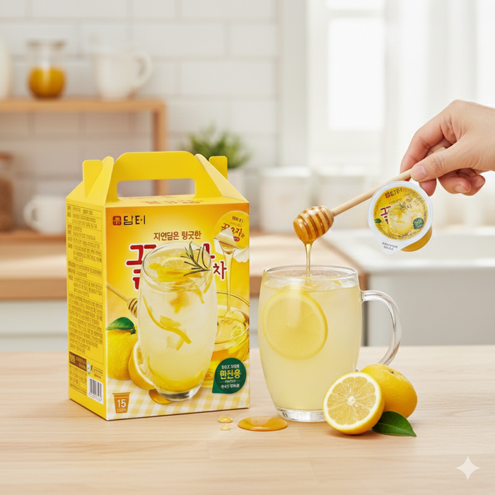 丹特 蜂蜜柚子茶 15条