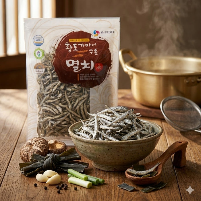 东海食品 黄土窑烤 高汤用凤尾鱼 1kg