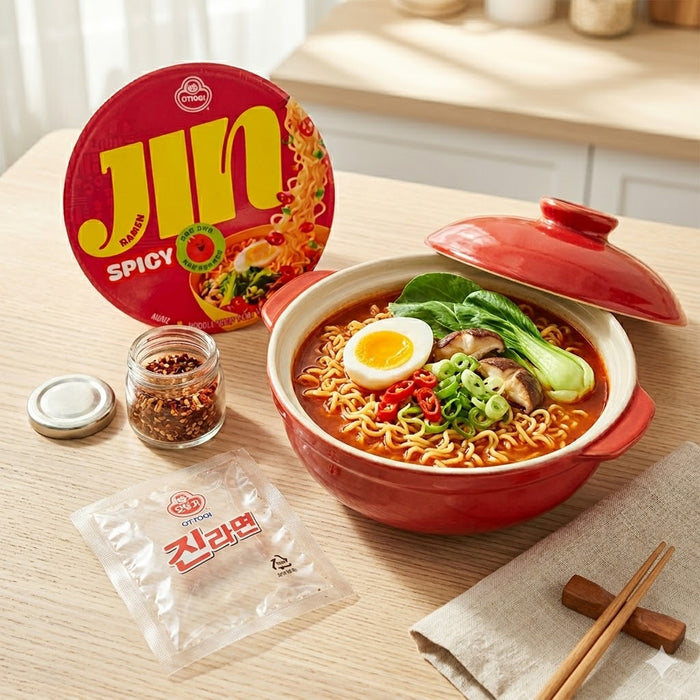 OTTOGI 金拉面杯面 110g 韩式方便面（辣味/微辣）