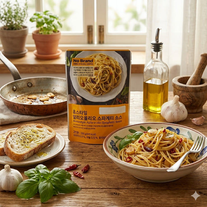 诺品牌 蒜香橄榄油意大利面酱 250g