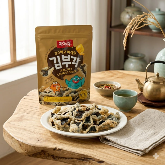 광천 고소하고 바삭한 김부각 허니 콘소메맛 50g