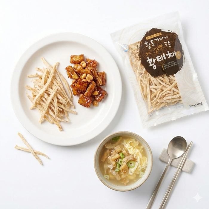 동해푸드 황태채(황토가마에구운) 500g