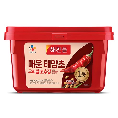CJ 해찬들 고추장 (매운맛) 500g / 1kg / 3kg