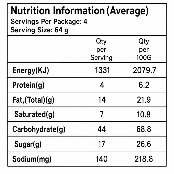 오리온 초코칩쿠키 말차라떼맛 256g (64g × 4봉)
