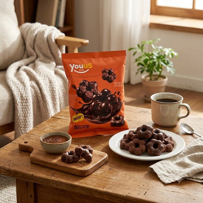 YOUUS 벨지안 딥 초콜라티에 80g
