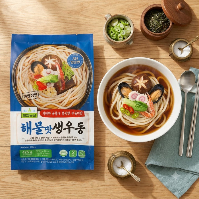 칠갑 해물맛생우동 426g (2인분)