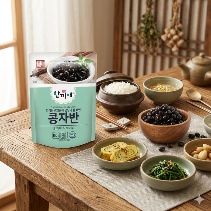 韩星 一餐酱油黑豆 150g