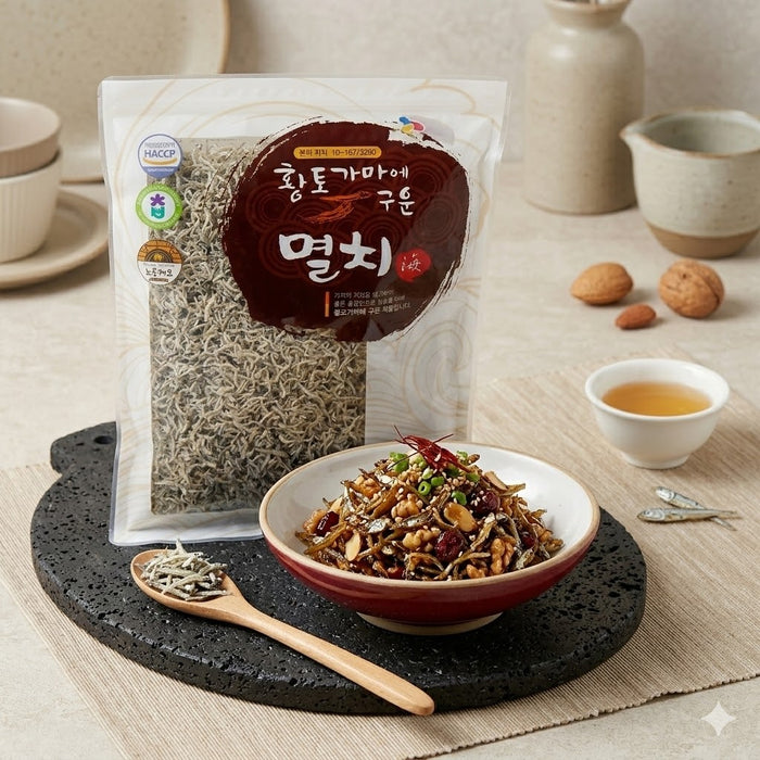 东海食品 小银鱼（炒菜用·黄土窑烤）1kg