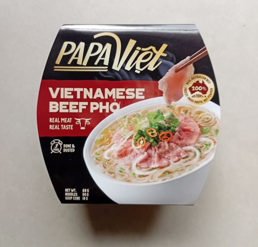 Papa Viet Vietnamese Beef Pho Instant Cup 68g