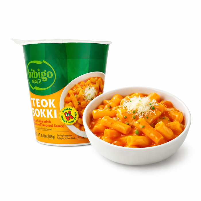 CJ 비비고 떡볶이컵 치즈 125G