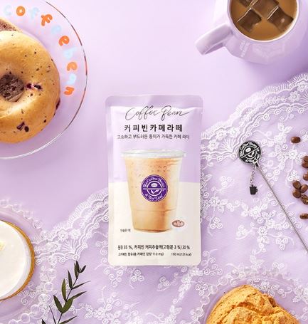 커피빈 카페라떼 파우치 190ml