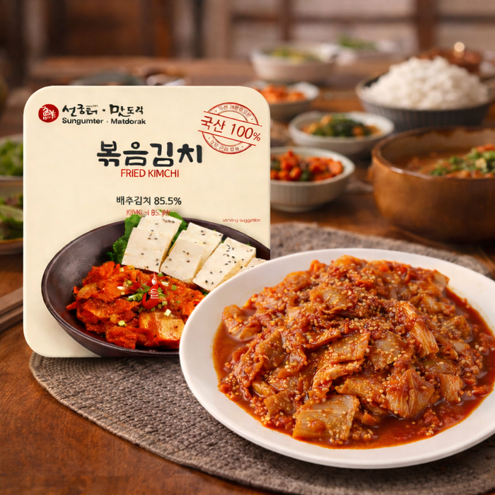 선굼터 맛도락 볶음김치 950g