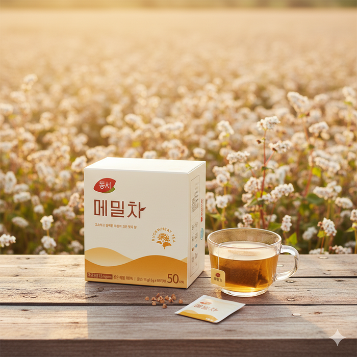 DONGSUH Buckwheat Tea Roasted Sobacha 50 Teabags 75g