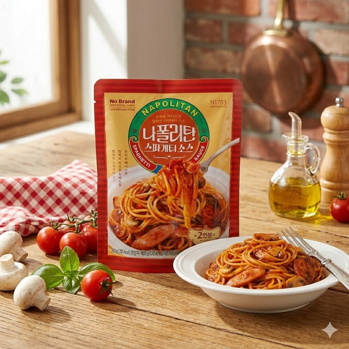 NoBrand Napolitan Spaghetti Pasta Sauce Korean Style Tomato Pasta Sauce 260g