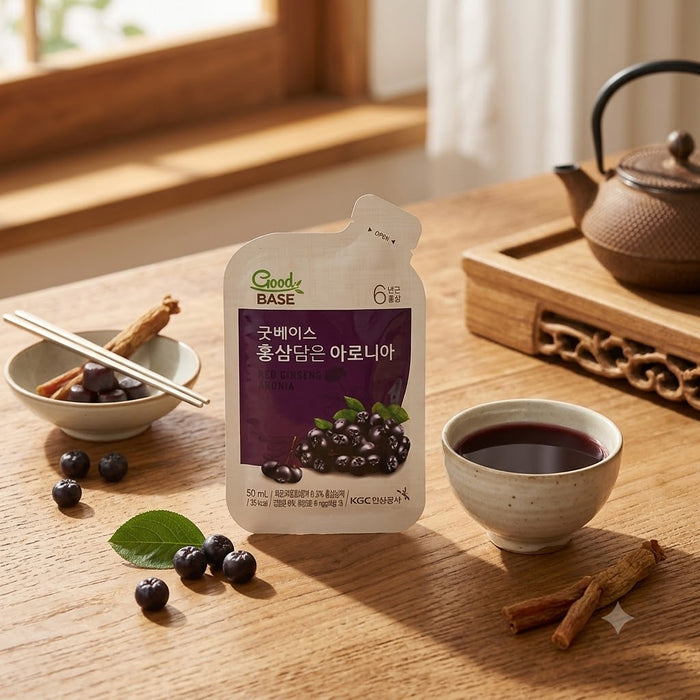 正官庄 GOOD BASE 红参阿罗尼亚果饮 50ml × 30袋