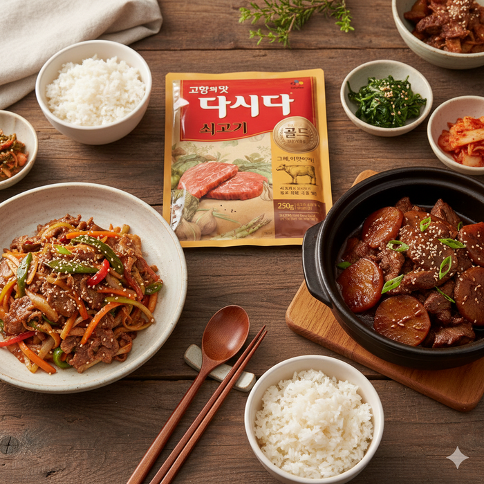 CJ Dasida 高级牛肉汤料 250g