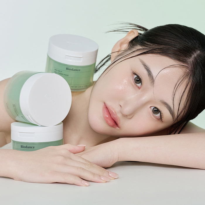 BIODANCE Sea Kelp Gel Toner Pads 140g (60pcs) – Calming, Hydrating & Soothing Toner Pads