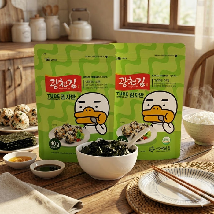 광천김 카카오프렌즈 김자반 40g × 2