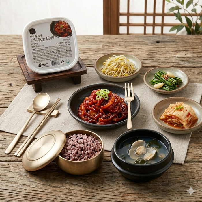 奥玛尼 辣拌鱿鱼酱 200g