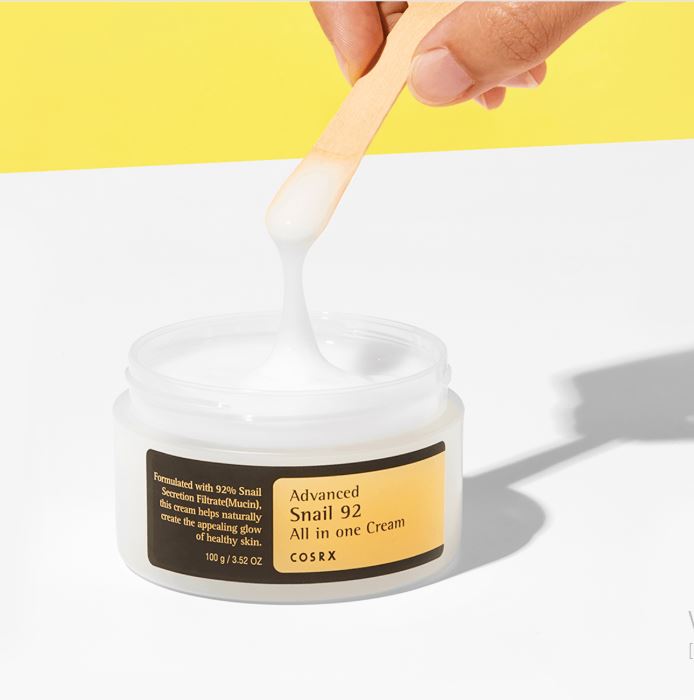 COSRX 高级蜗牛 92 多效合一面霜，健康亮泽肌肤 100g