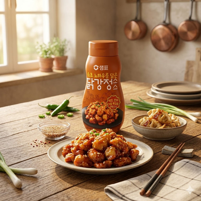 SEMPIO 炸鸡酱（江汀）360克 – 韩式甜味和咸味酱汁