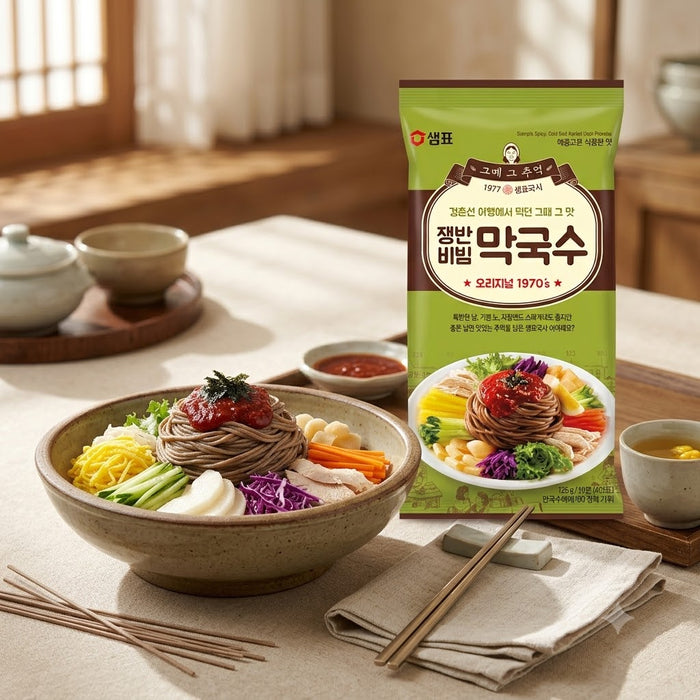 샘표 쟁반비빔 막국수 126g