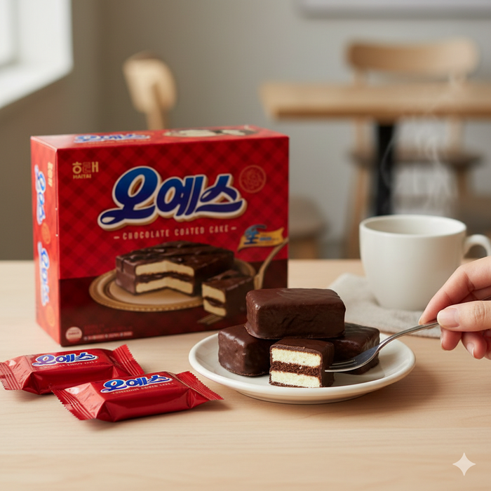 海太 奥耶斯 原味巧克力蛋糕 360g（12枚）