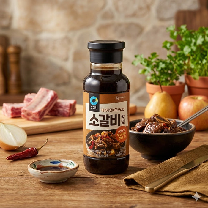 CHUNG JUNG ONE Korean BBQ Sauce for Beef Galbi 280g / 500g / 840g