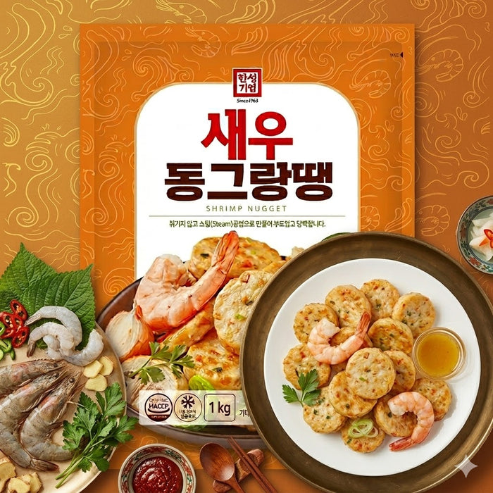 韩成 虾仁东格朗煎饼 300g