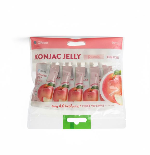 CHUNG JUNG ONE O'Food Konjac Jelly Peach 150g*10ea