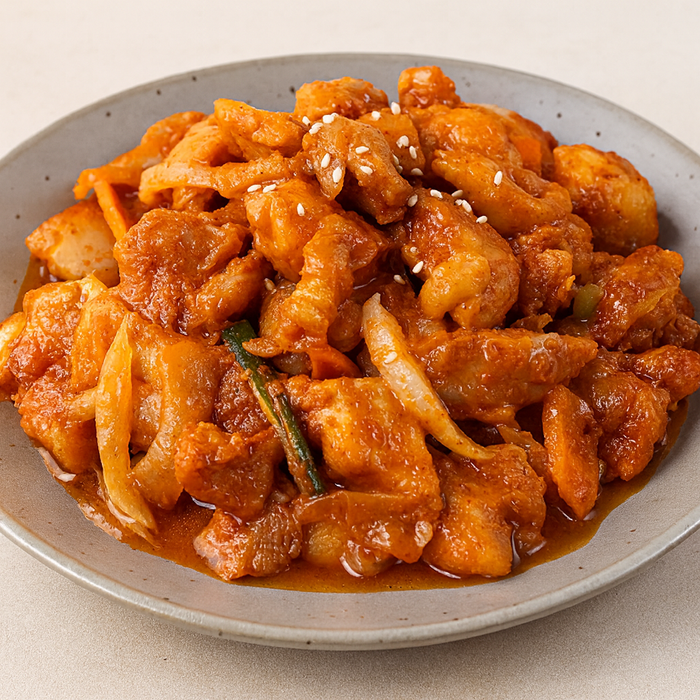 OGANE Spicy Boneless Chicken Stir-Fry 500g