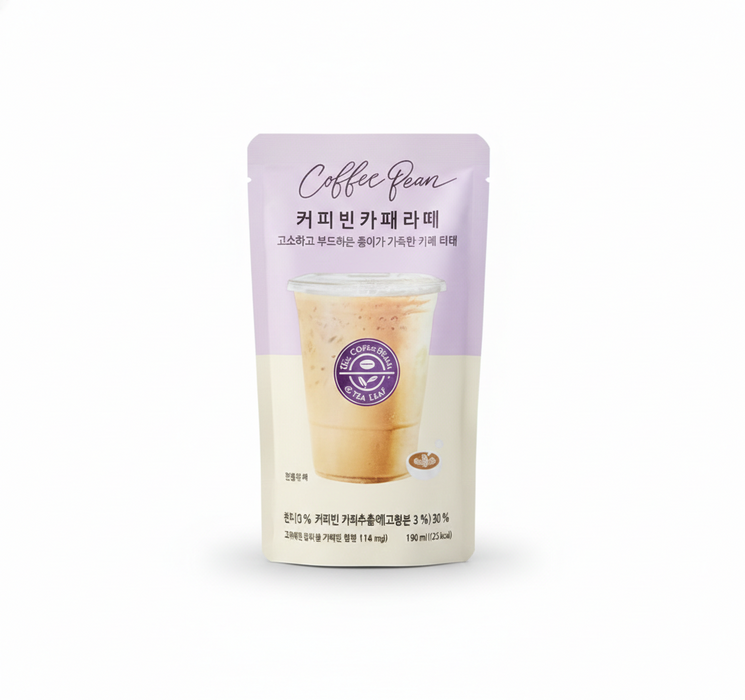 커피빈 카페라떼 파우치 190ml