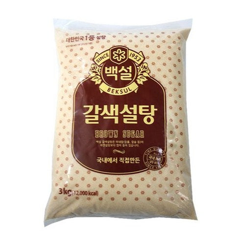 CJ 흑설탕 1kg / 3kg – 한국 프리미엄 쿠킹 &amp; 베이킹 설탕