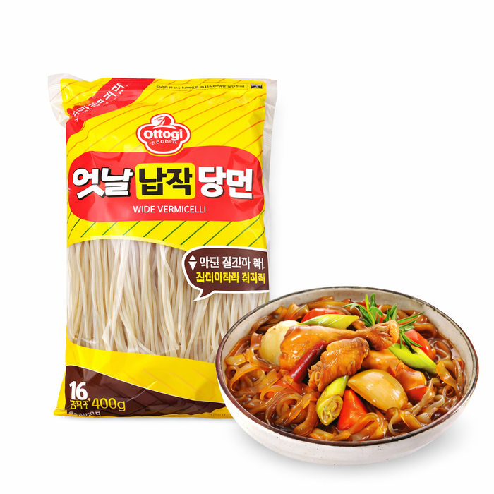 不倒翁 传统宽粉 红薯粉条 400g