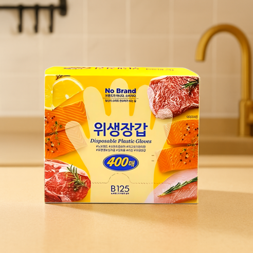 노브랜드 위생장갑 140매 / 400매