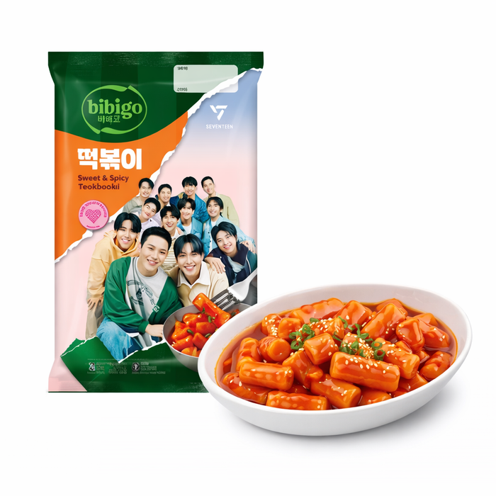 CJ 비비고 떡볶이 파우치 달콤매운맛 360G