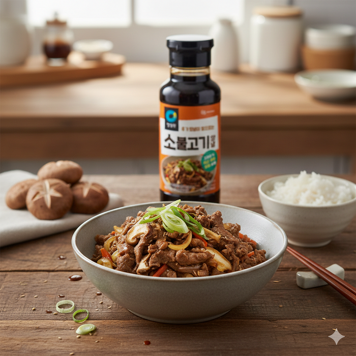 CHUNG JUNG ONE Korean BBQ Sauce for Beef Bulgogi Marinade 280g · 500g · 840g