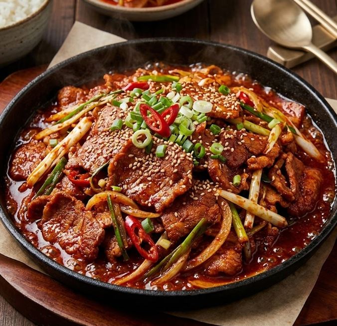 제육볶음용 고급 돼지고기 냉동 500g 