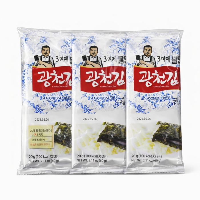 光天海苔 全形海苔（青海苔）20g*3袋