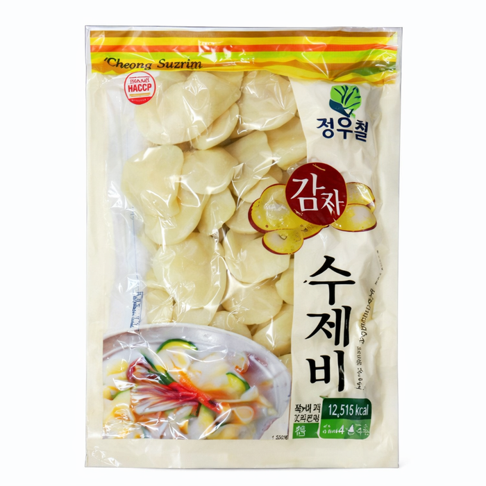 CHEONGURIM Potato Dough Sujebi Frozen Korean Soup Dough 1kg