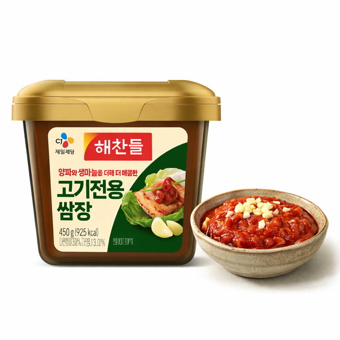 CJ HAECHANDLE Ssamjang for Meat Korean BBQ Sauce 450g