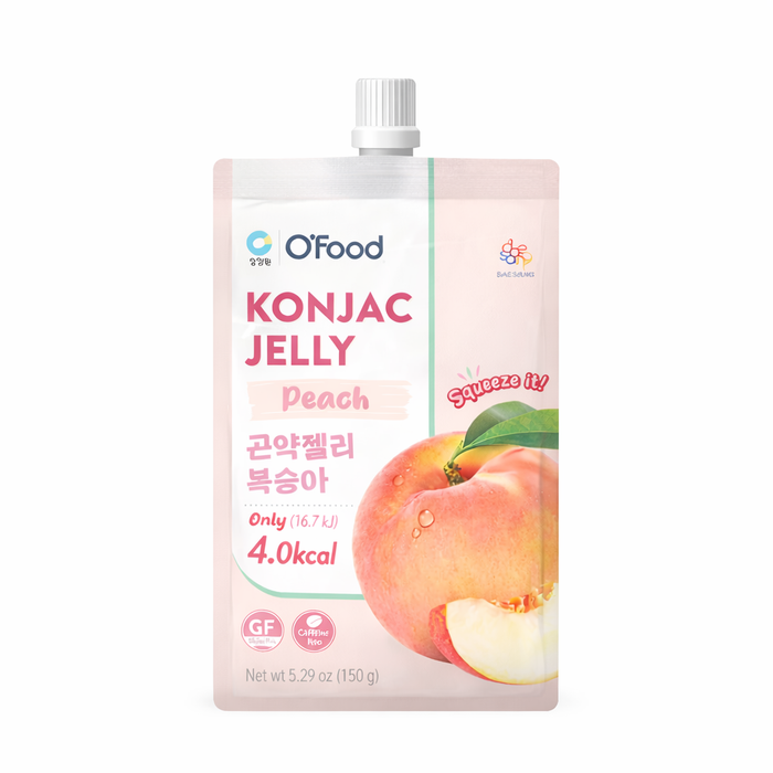 CHUNG JUNG ONE O'Food Konjac Jelly Peach 150g*10ea