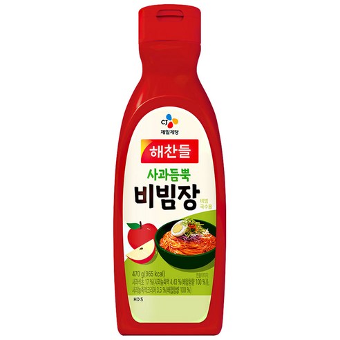CJ 해찬 믹싱 고추장 (애플 리치) 290g / 470g